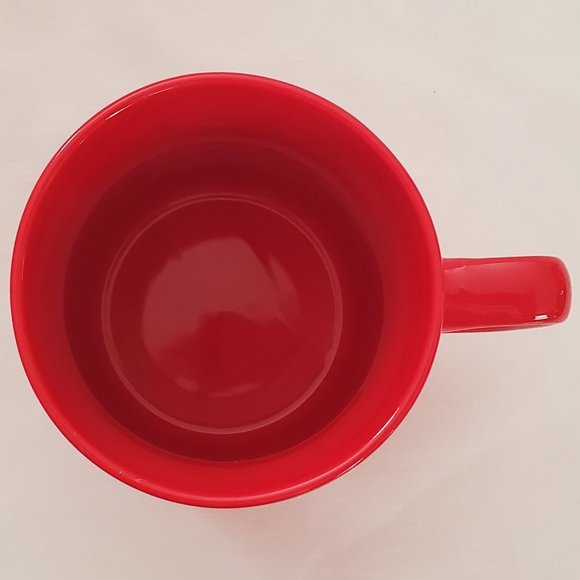 Starbucks Holiday Coffee Mug Red with Gold Swirl 2020 - Picture 5 of 6